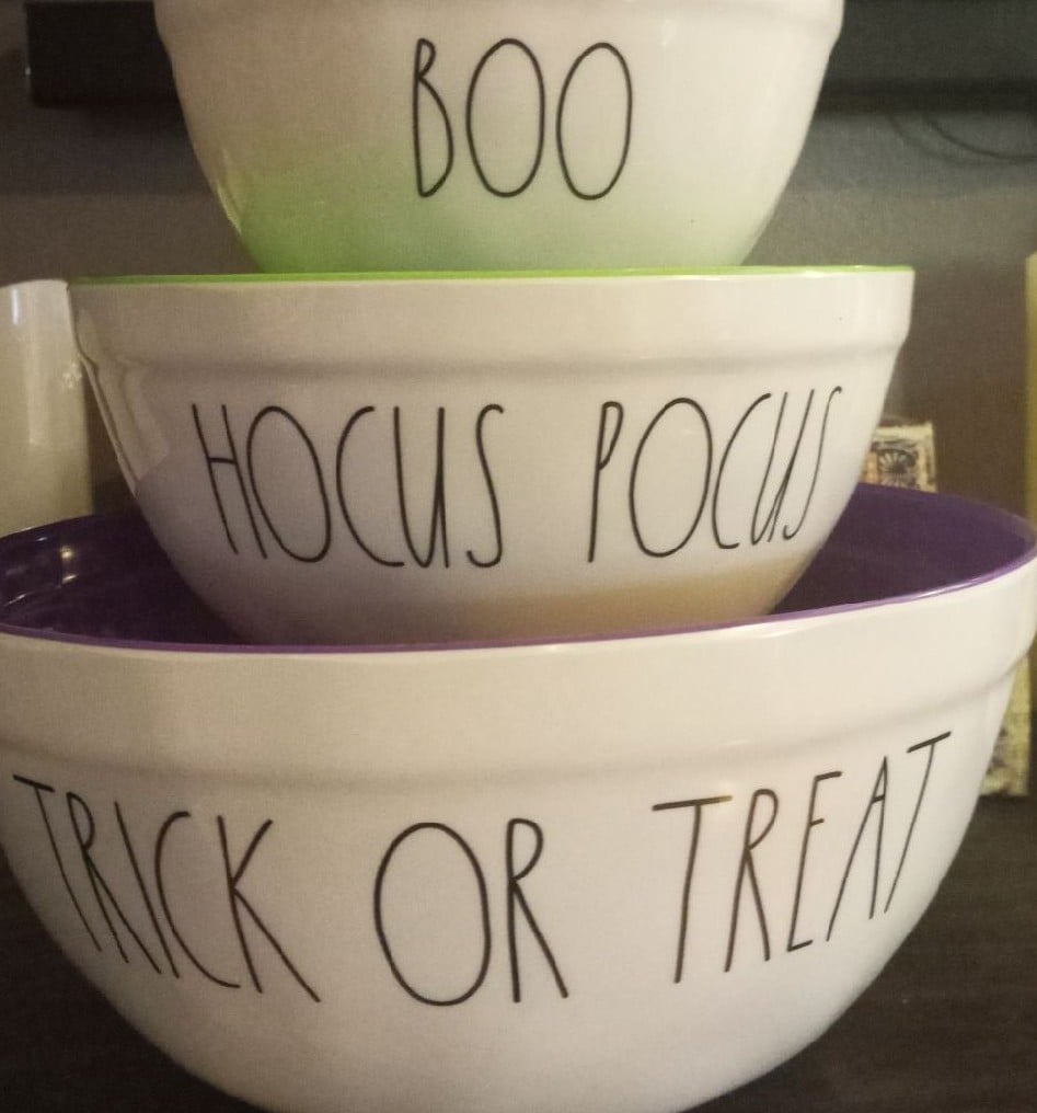 Rae Dunn Halloween Bowls
