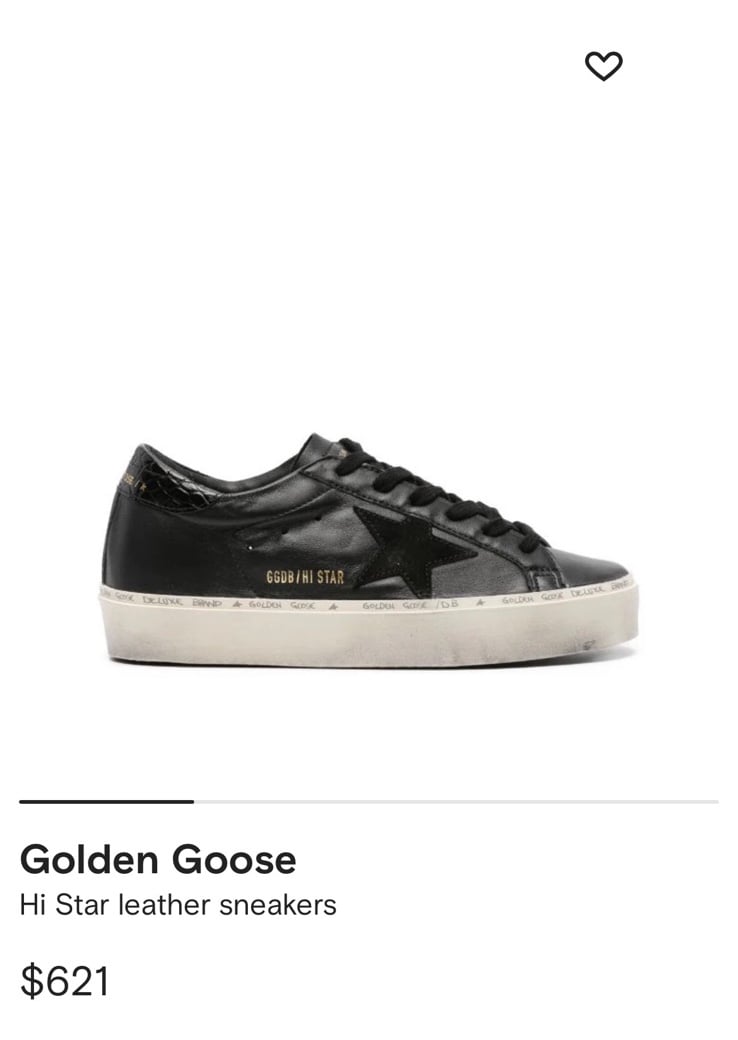 Golden goose hi star
