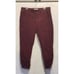 Anthropologie Women's Size L Burgundy Corduroy Jogger Pants Drawstring Closure