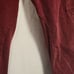 Anthropologie Women's Size L Burgundy Corduroy Jogger Pants Drawstring Closure