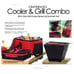 On the go cooler and grill
