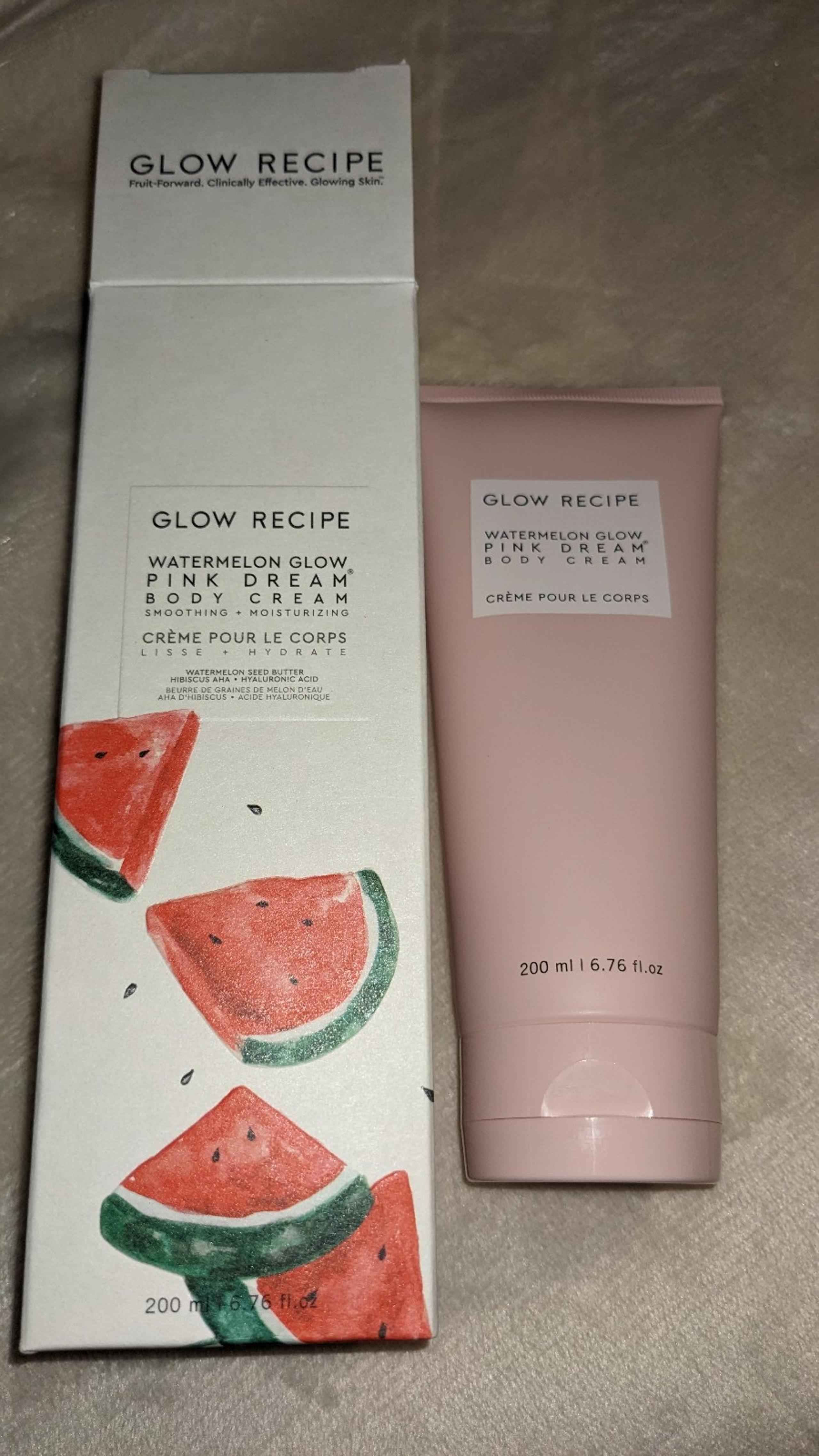 Glow recipe Watermelon glow body cream
