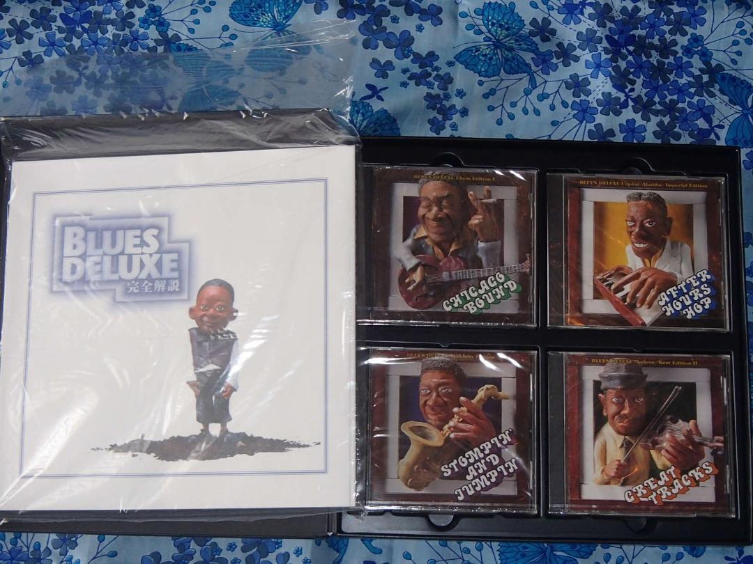 BLUES DELUXE Blues Deluxe CD 10 Discs Unopened with Complete Guidebook