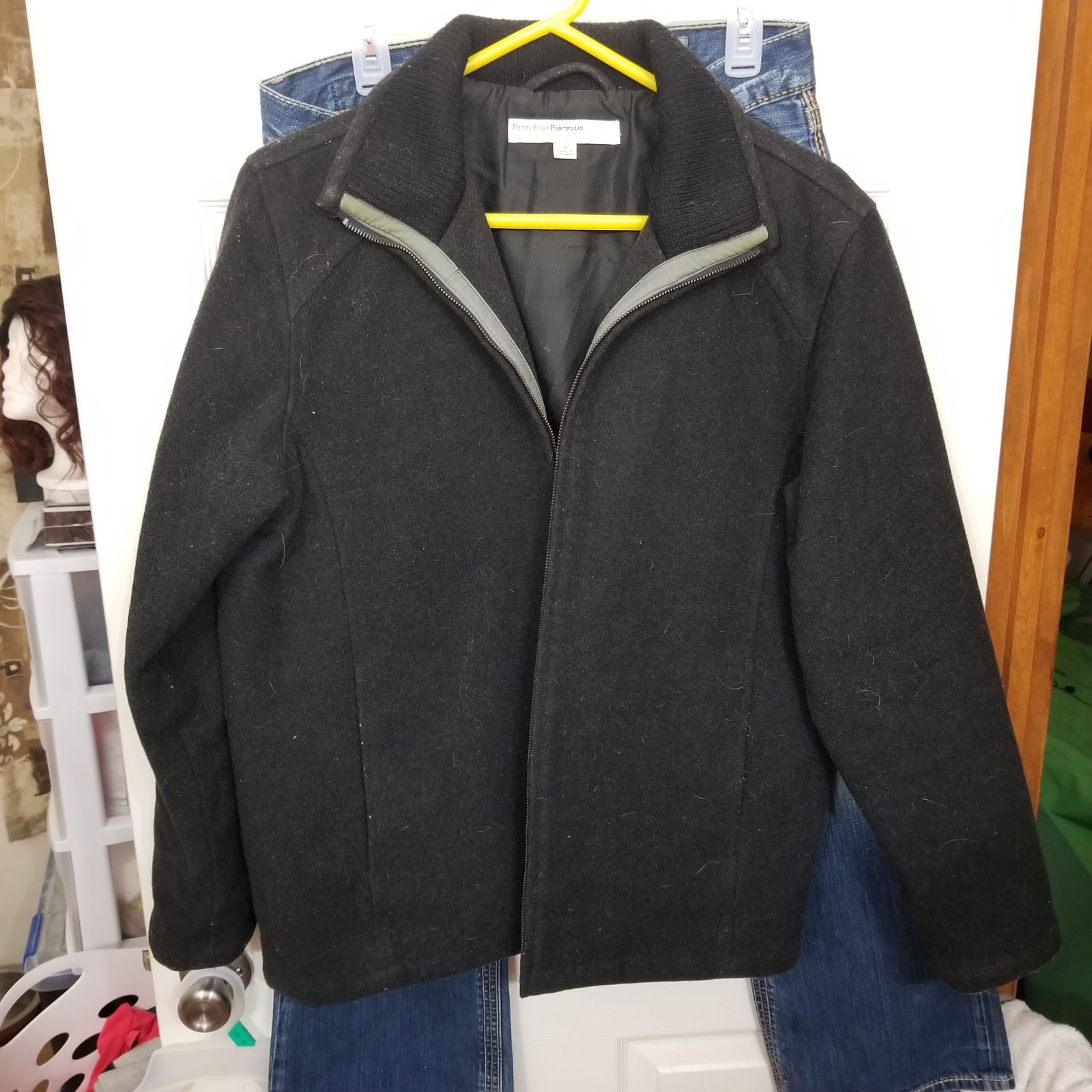 Ambiance Outerwear Black Full Zip