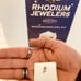 Real Diamond Pendant 10K Gold Initial ‘F’