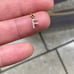 Real Diamond Pendant 10K Gold Initial ‘F’