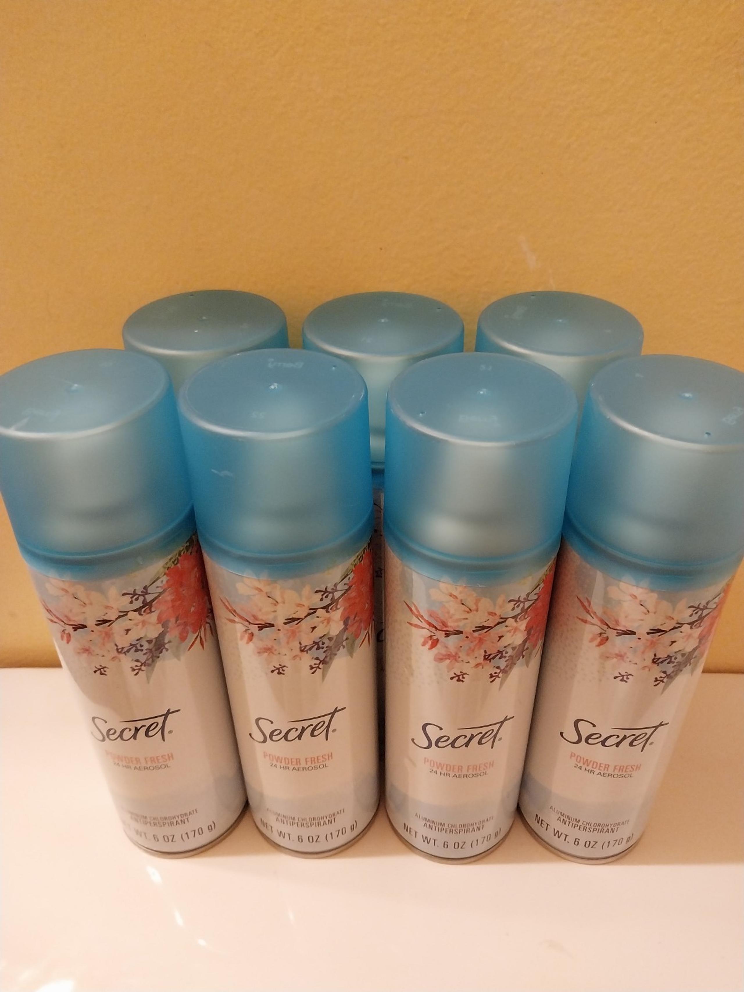 Secret Powder Fresh Aerosol 24 Hr Deodorant Spray 6oz. 24% antiperspirant