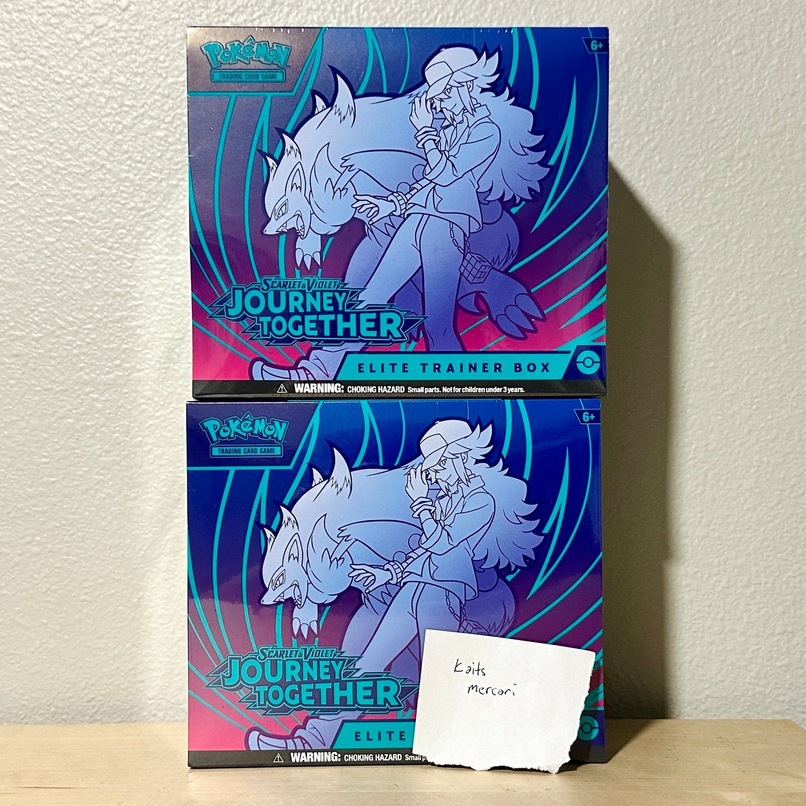 Journey Together Elite Trainer Box ETB Pokemon TCG Sealed Brand New Release (x2)
