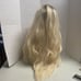 Long Synthetic Blonde Brown Wig 28” Length