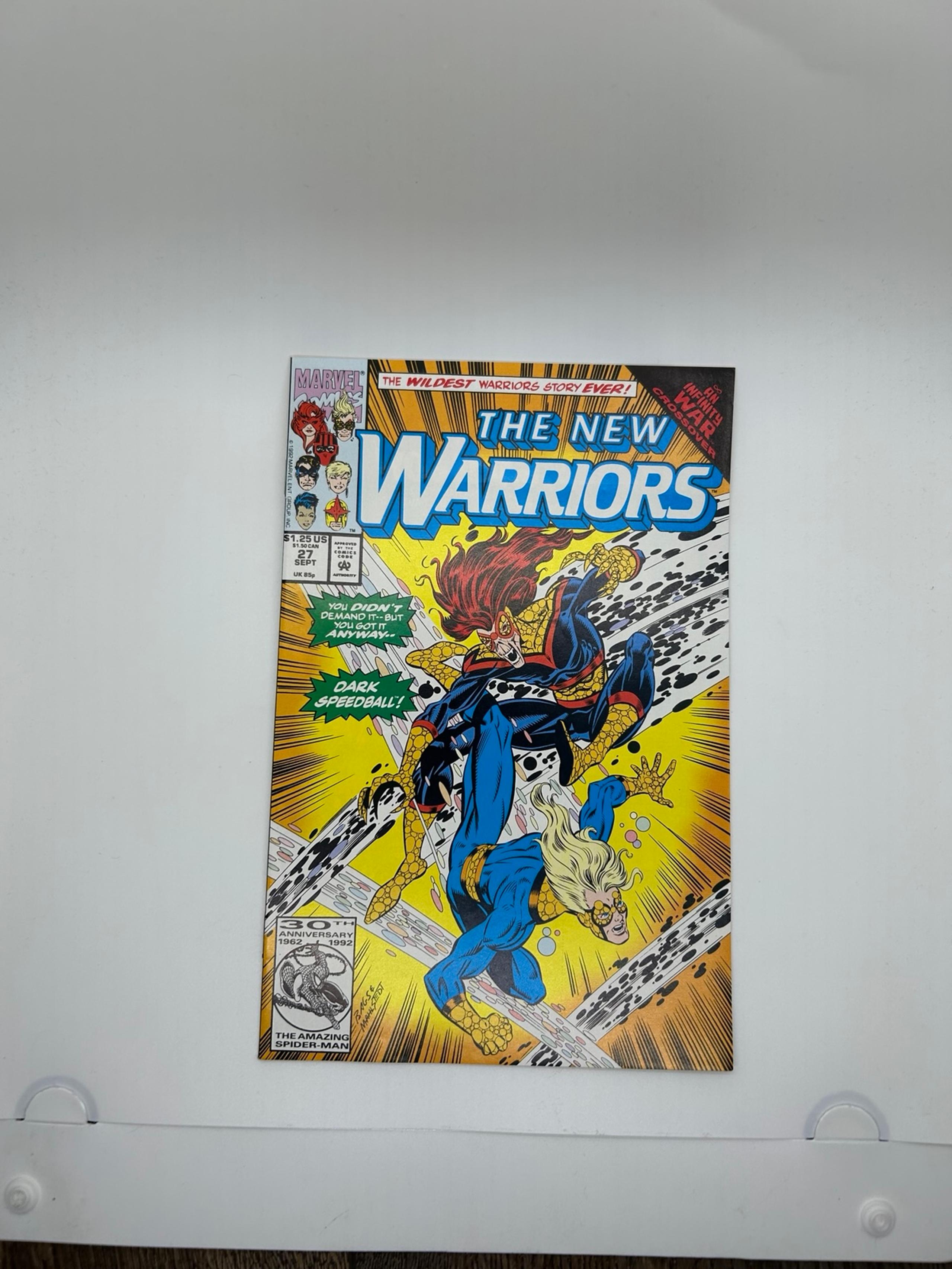 New Warriors #27 Vol. 1 1992 Marvel Comics