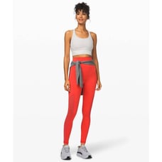 Lululemon Mastered Motion High-Rise Tight 28 Leggings Thermal Red