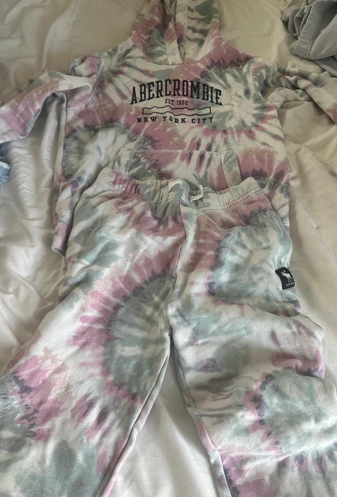 Matching hoodie and sweatpants