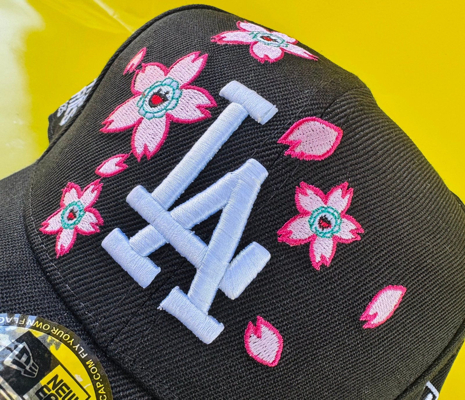 Murakami 2025 MLB World Tour Tokyo Series 59Fifty Dodgers SnapBack Black Hat