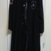 VALENZA PO Black Long Coat Size 40