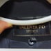 VALENZA PO Black Long Coat Size 40