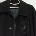 VALENZA PO Black Long Coat Size 40