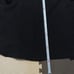 VALENZA PO Black Long Coat Size 40