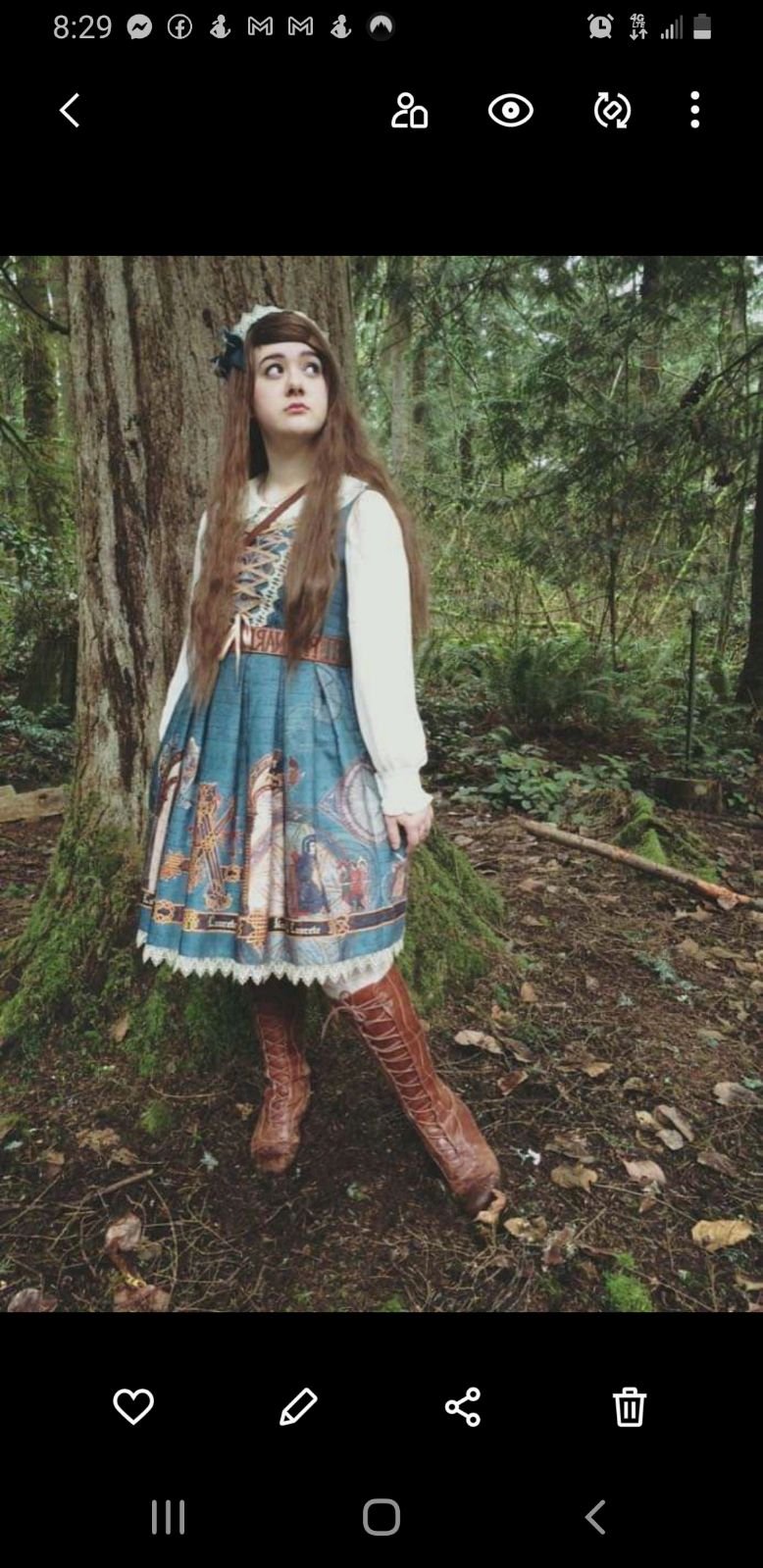 Medieval Themed Lolita Coord