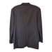 Jos A Bank Suit Men 44L Gray Pin Striped Wool Blazer Pleated Pants 2 Peice 39x30