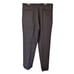 Jos A Bank Suit Men 44L Gray Pin Striped Wool Blazer Pleated Pants 2 Peice 39x30