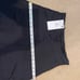 Zara a-line midi satin black Skirt size S