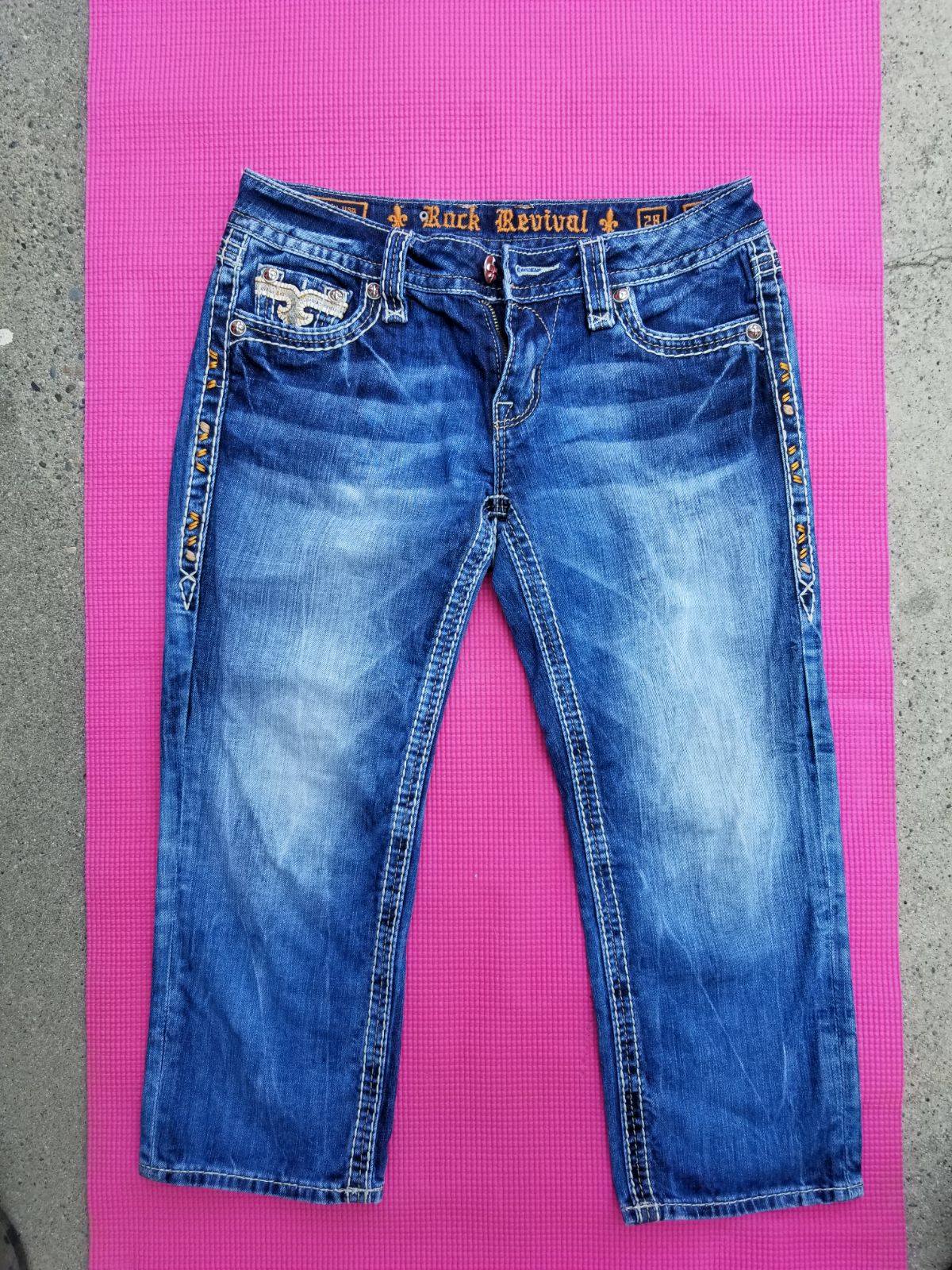Rock Revival capri women jeans