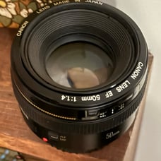 Canon EF 50mm f/1.4 USM Standard Lens