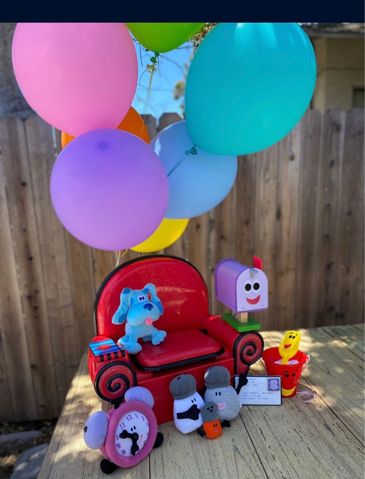 Blues Clues Party Decorations, Balloons, Toys Bundle