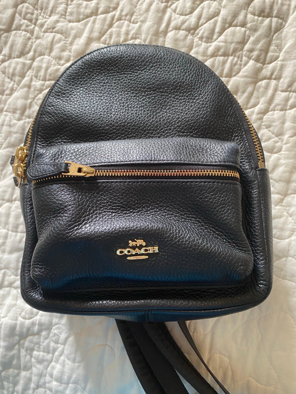 Coach mini backpack