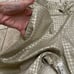 NWT Bevy Flog Shely Gold Checkered Capri size 29 Msrp 209 Casual Pockets Cotton