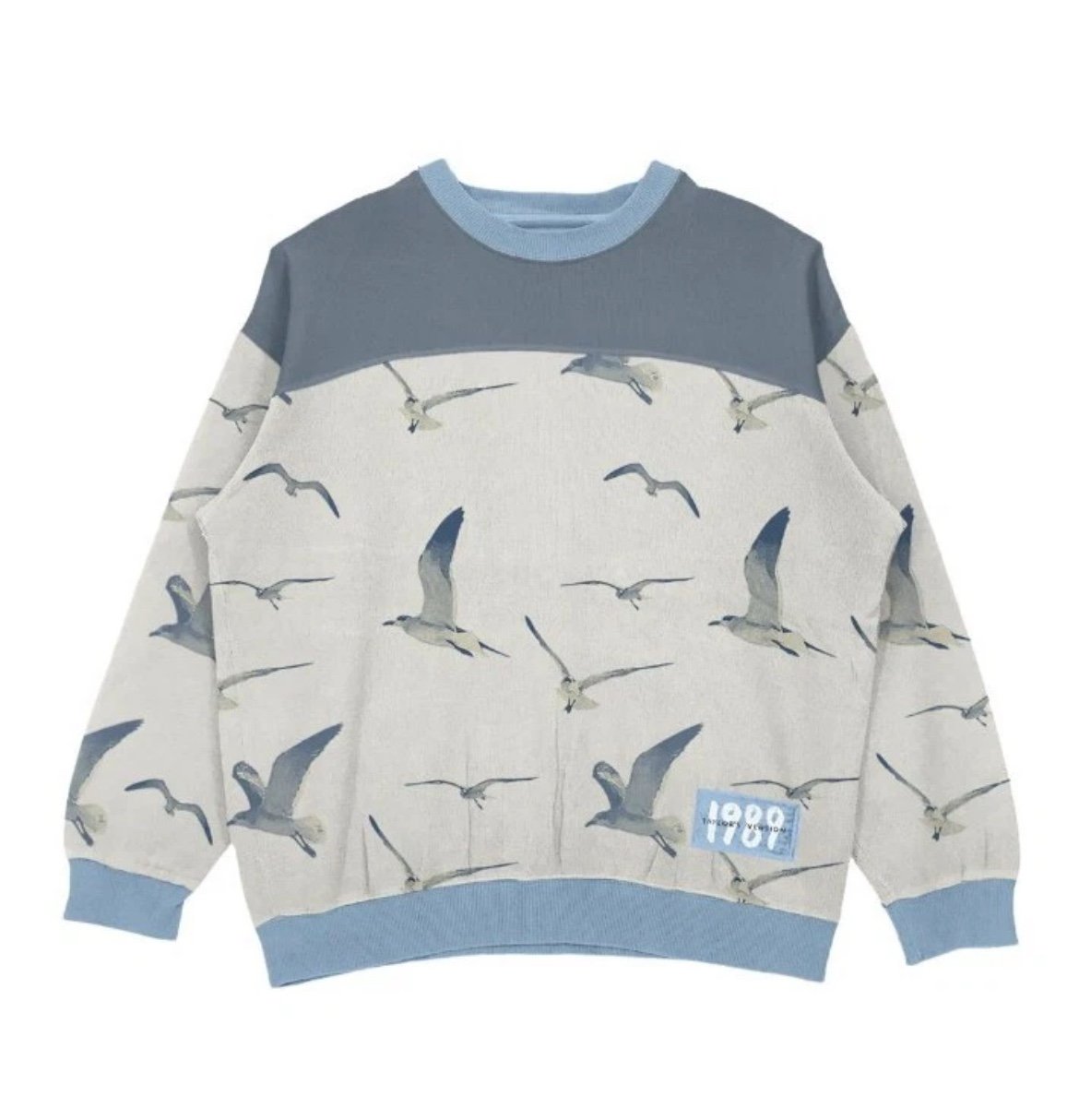 1989 (Taylor's Version) Seagull Crewneck Long Sleeve Sweatshirt Concert Merch