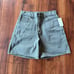 Elwood Grey Taupe Western Denim Jean Shorts Size 30 NWT