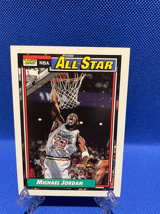 Michael Jordan 115 1992 Topps Basketball Card