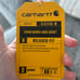 Carhartt denim Sherpa lined jacket