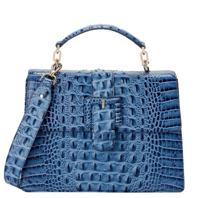 Brahmin Hallie Blue Serenade