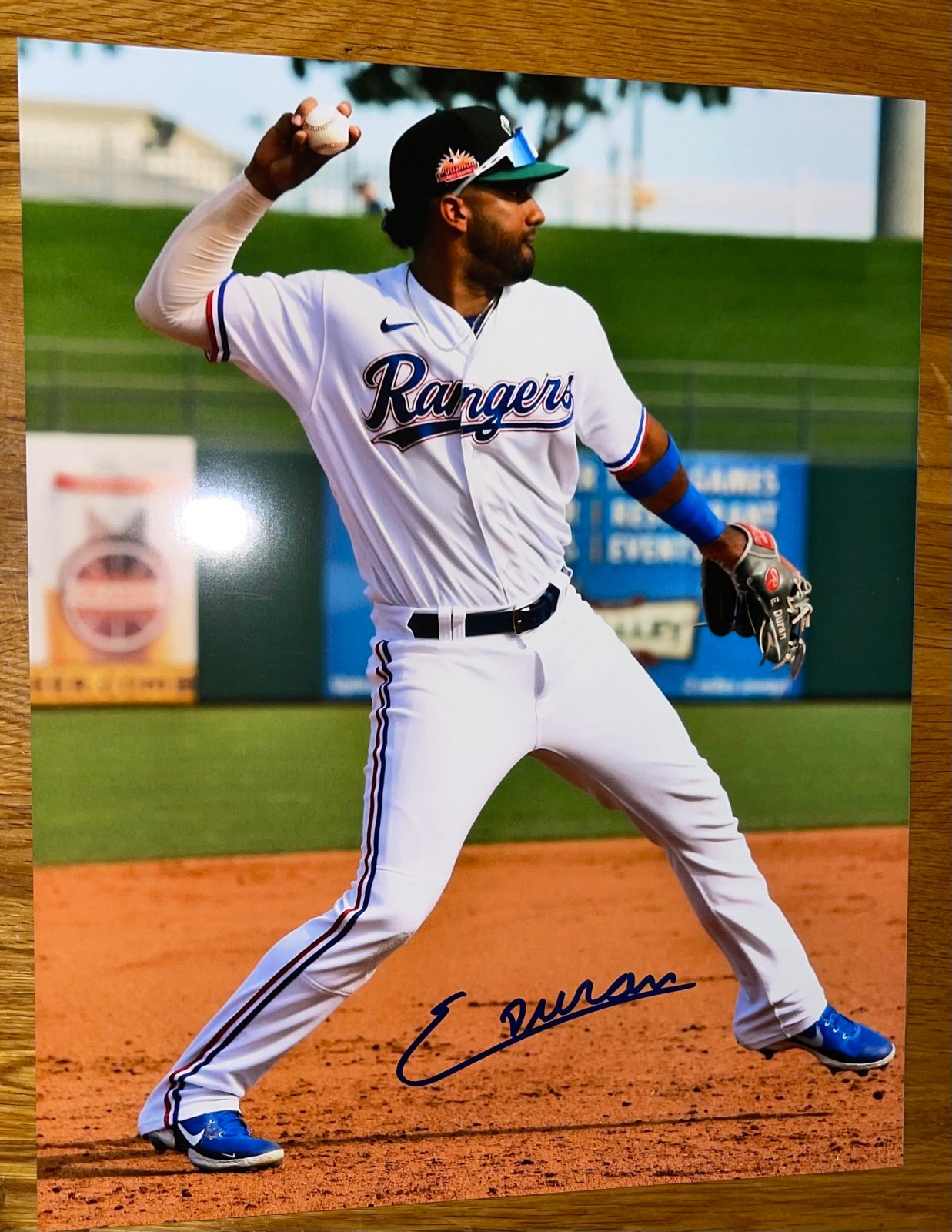 Ezequiel Duran Signed 8x10 Photo W/ Photograph Proof!