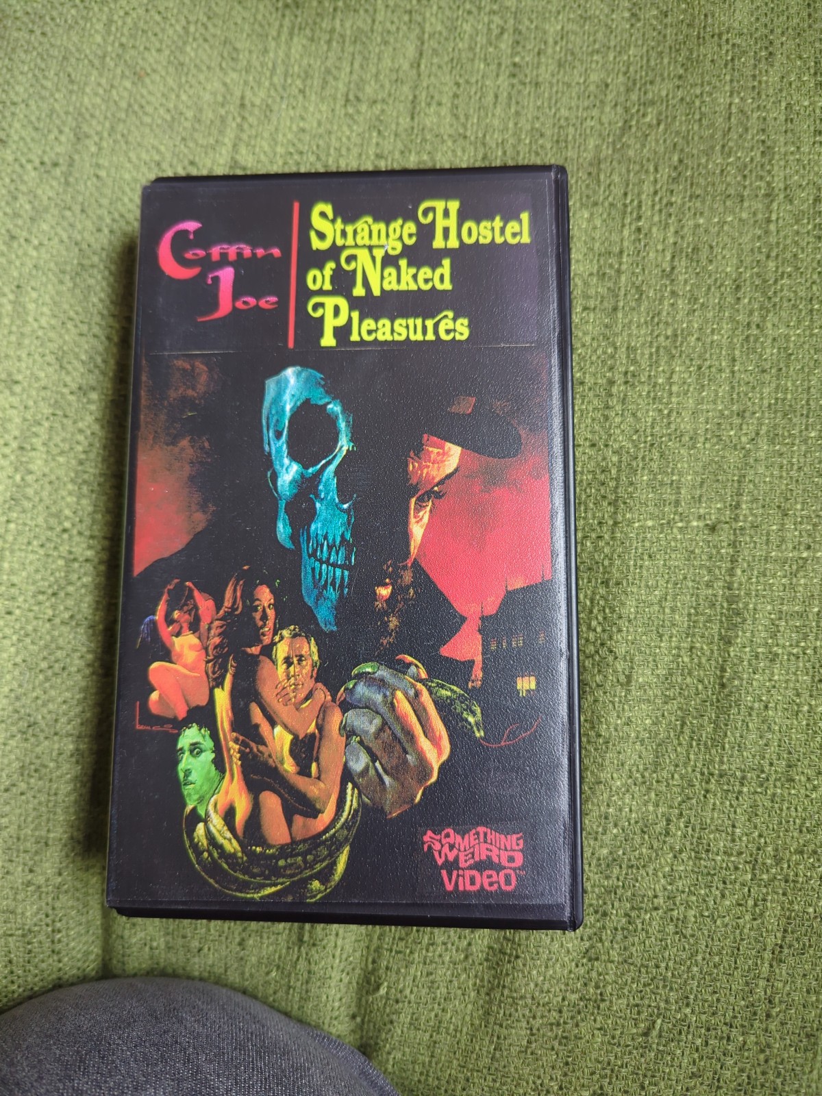 VHS movie 18+ Coffin Joe series : Strange Hostel Of Naked Pleasure