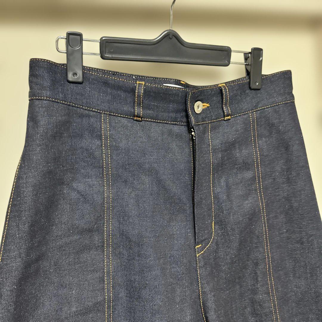 送料無料 お 25SS NATION SAGE WELT DENIM RAW SHORTS パンツ