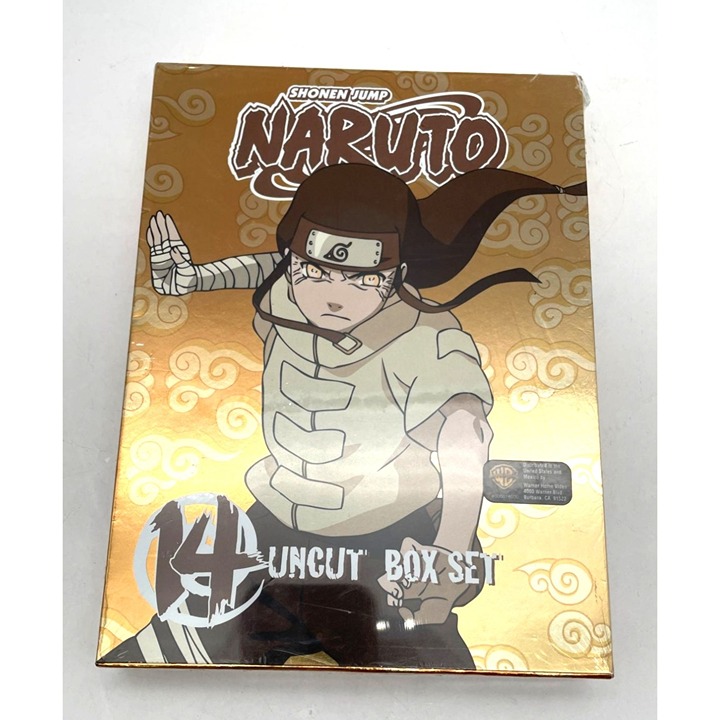 Shonen Jump Naruto New Unopened DVD
