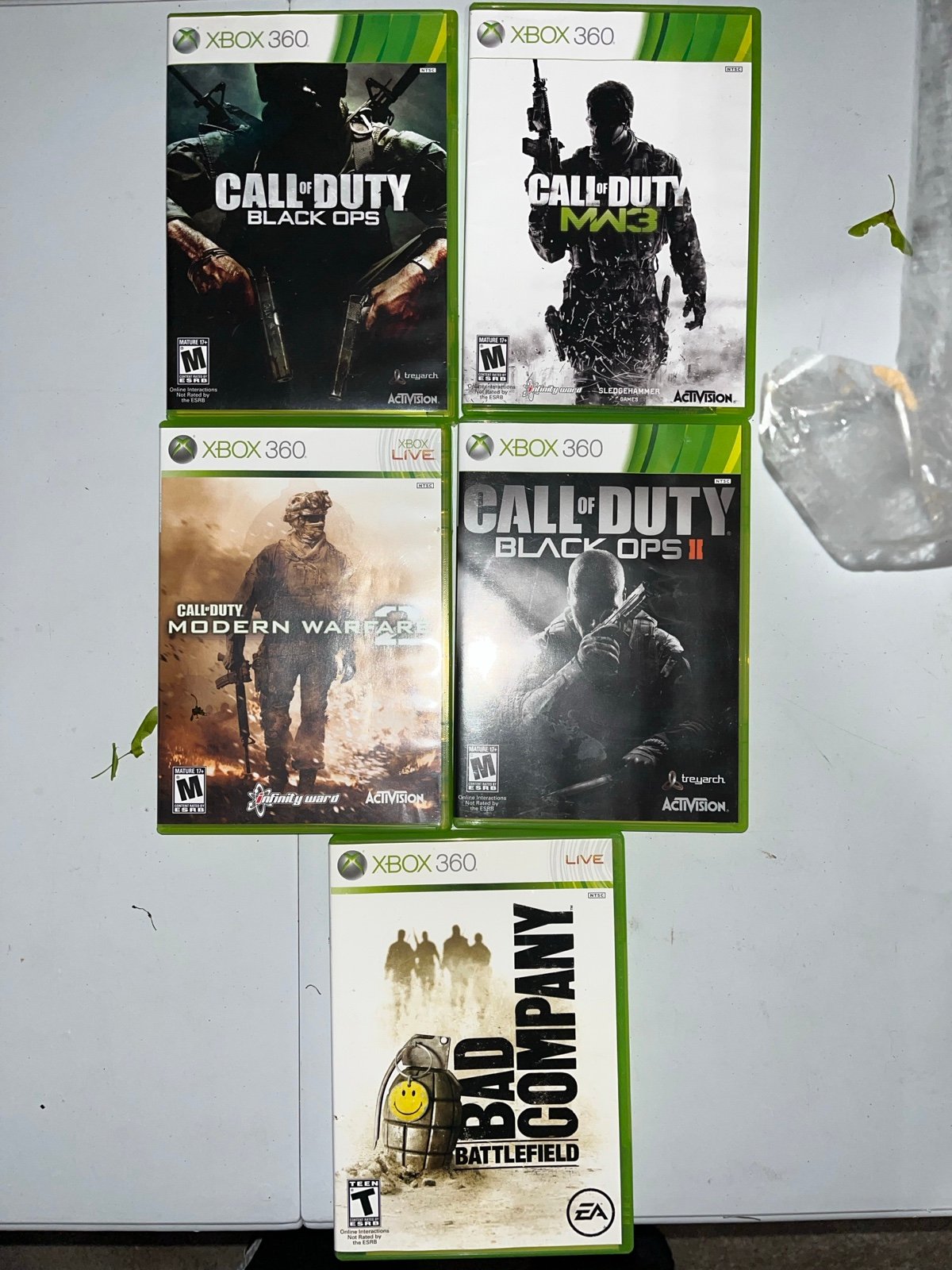 Xbox 360 bundle lot video games