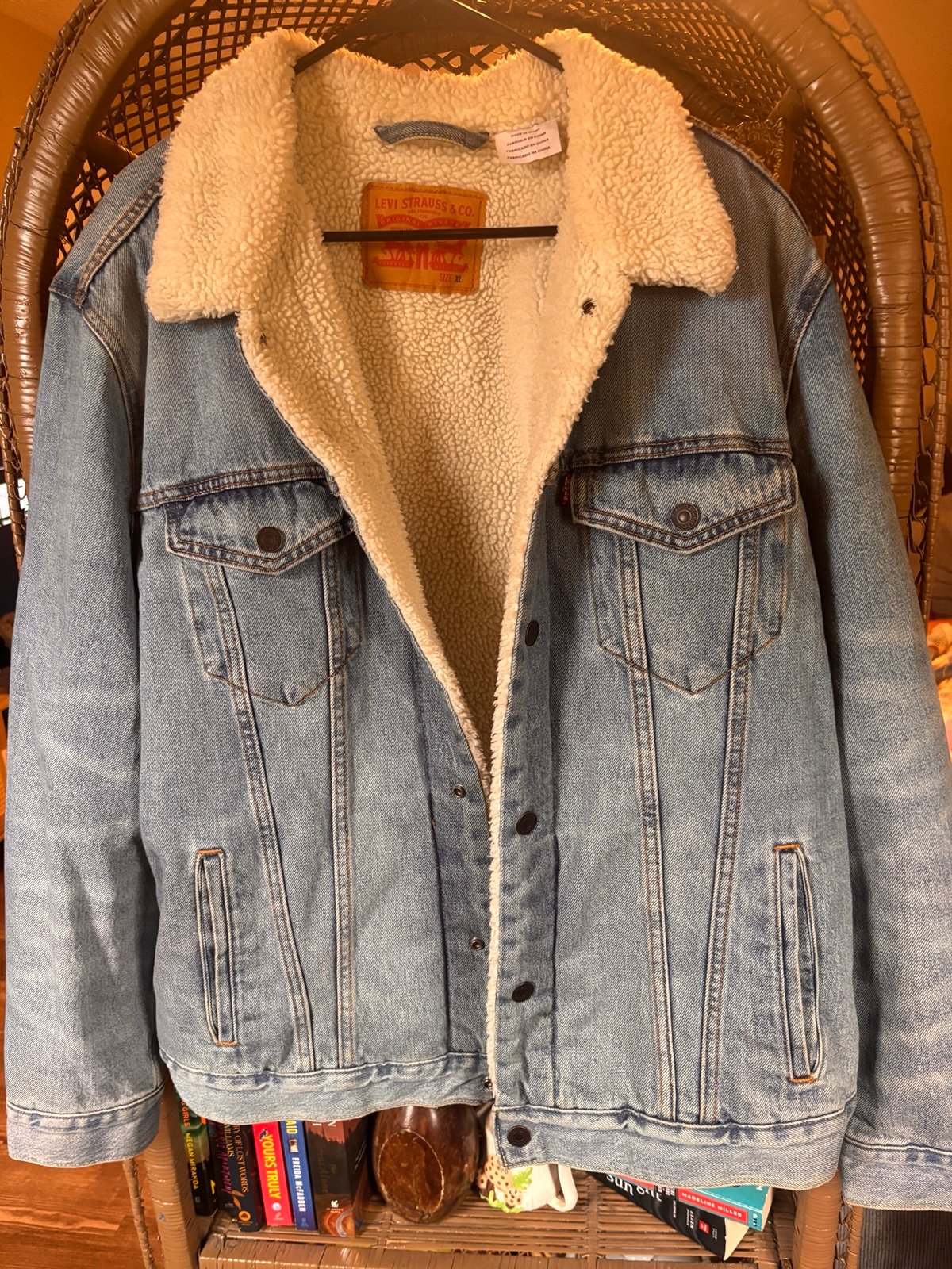 Iconic Levi’s Denim Sherpa