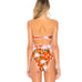 DIANE VON FURSTENBERG Cheeky High-Waist Floral-Print Swim Bikini Bottoms Small