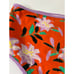 DIANE VON FURSTENBERG Cheeky High-Waist Floral-Print Swim Bikini Bottoms Small