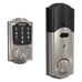 Schlage BE468ZP CAM 619 Camelot Satin Nickel Electronic Connect Smart Deadbolt-Z
