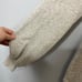 JOIE bernette cherry embroidered sweatshirt in gray size S