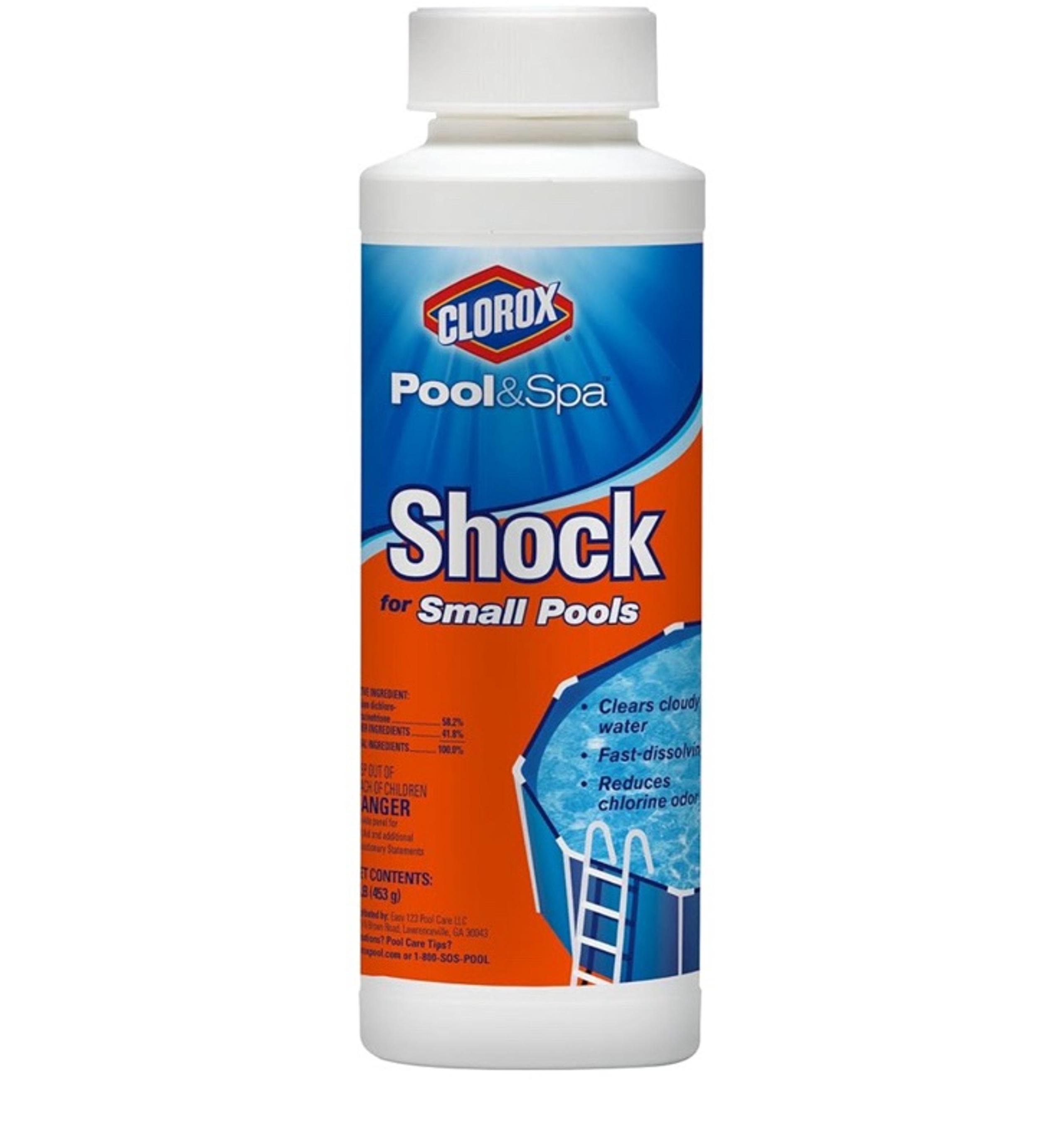 2 Clorox Pool&Spa 69001CLX Shock for Small Pools
