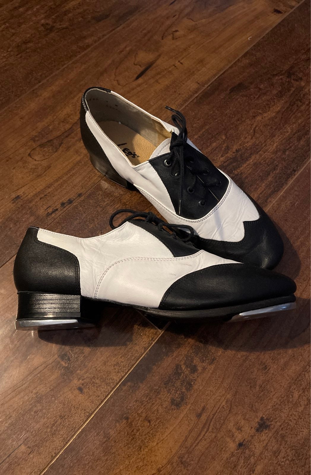 Leo's tap shoes new, unused.
