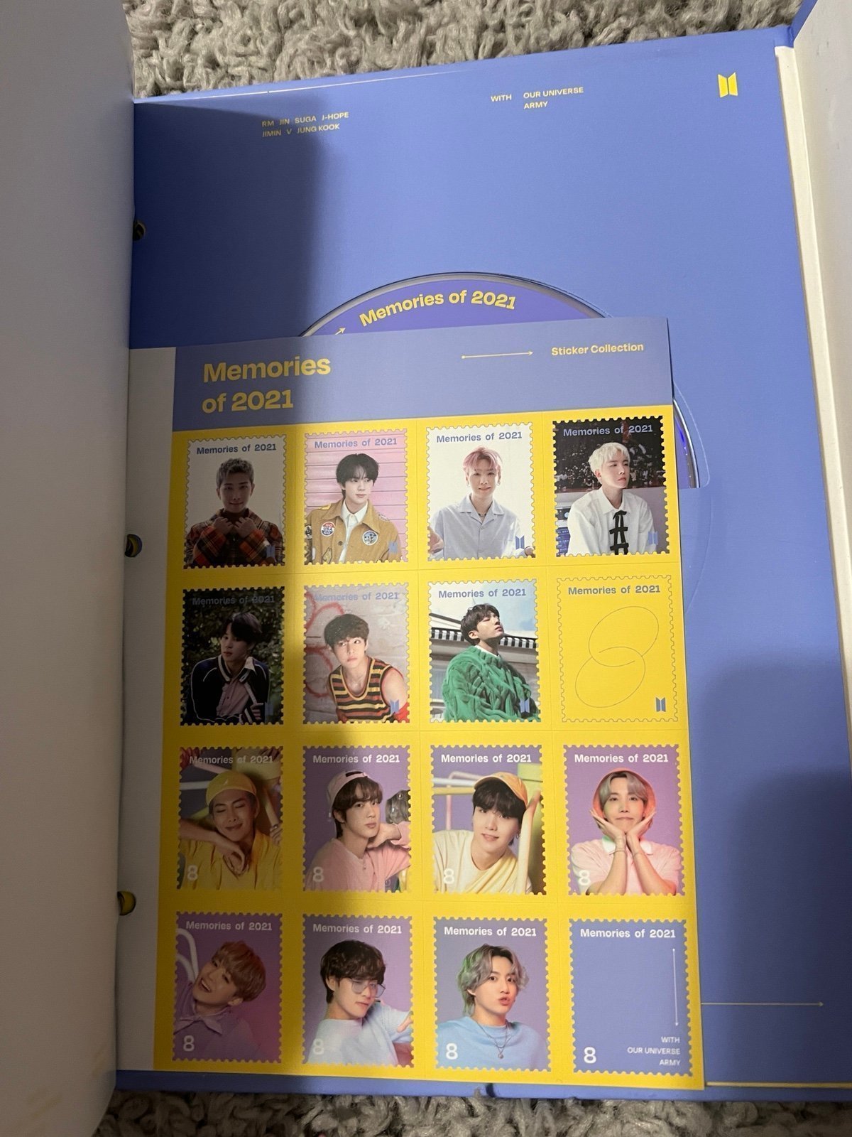 BTS memories 2021