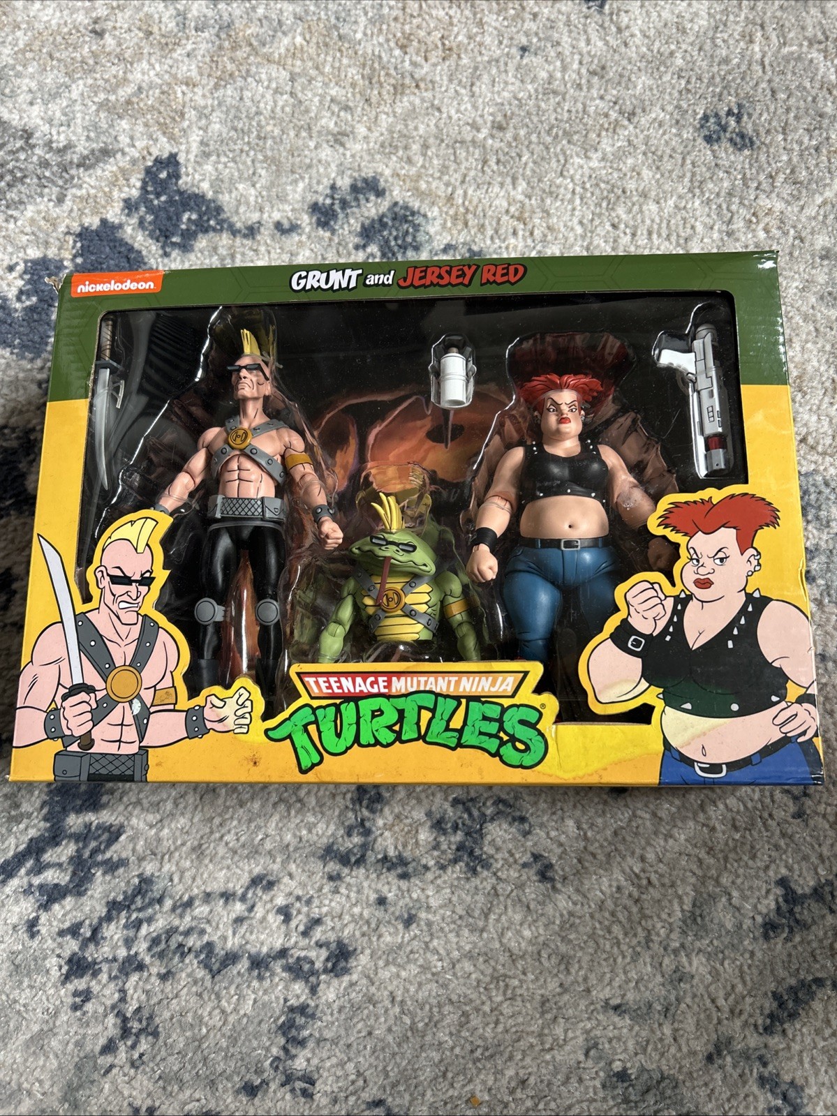 NECA Teenage Mutant Ninja Turtles Grunt & Jersey Red 2pk TMNT
