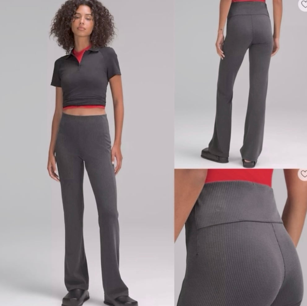 Lululemon Ribbed Softstreme Flared Pant *Regular